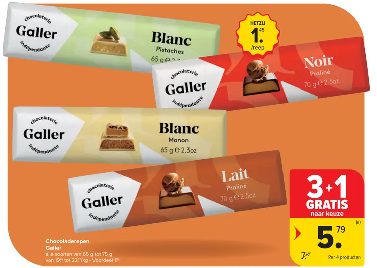 Aanbieding: Chocoladerepen