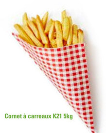 Offre: Cornet à carreaux K21