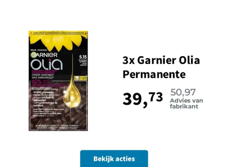 Promotie: Garnier Olia Permanente