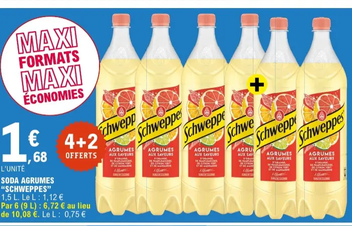 Offre: Soda agrumes