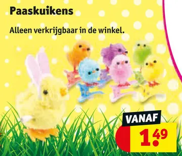 Aanbieding: Paaskuikens