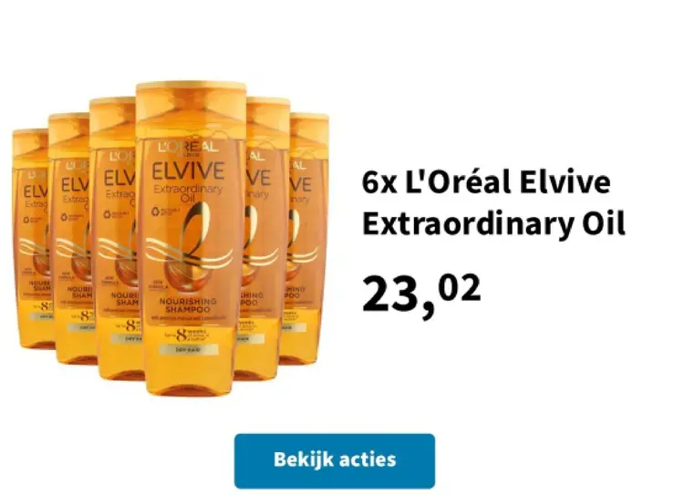 Promotie: Elvive Extraordinary Oil