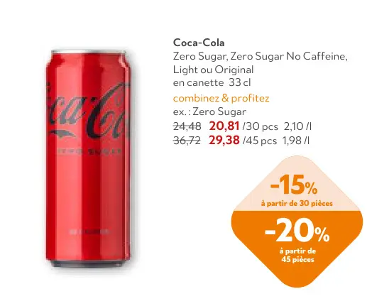 Offre: Coca-Cola
