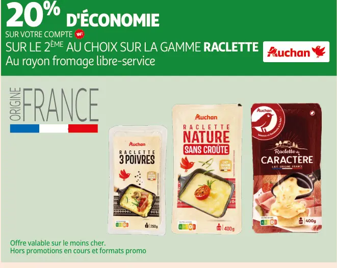 Offre: Raclette