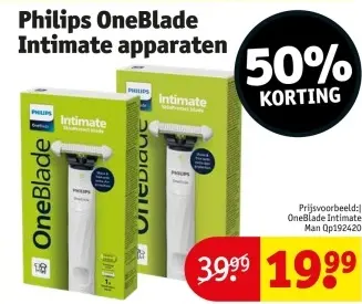Promotie: OneBlade intimate apparate