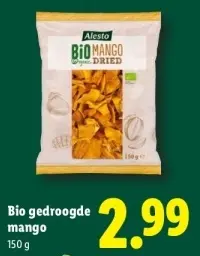 Aanbieding: Bio gedroogde mango