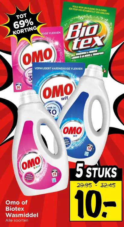 Aanbieding: Wasmiddel