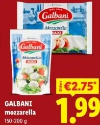 Aanbieding: Mozzarella