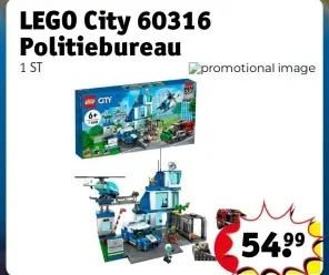 Aanbieding: LEGO City Politiebureau