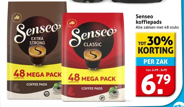 Aanbieding: Senseo koffiepads