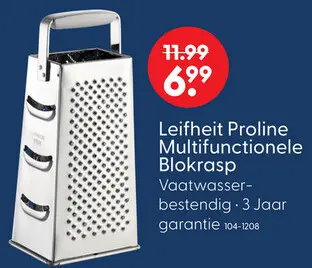 Aanbieding: Leifheit Multifunctionele Blokrasp