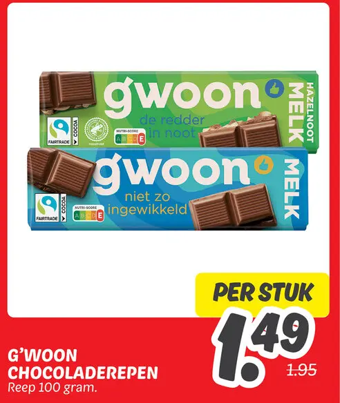 Aanbieding: Chocoladerepen