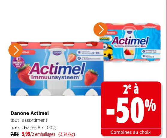 Offre: Danone Actimel