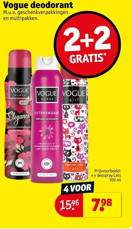 Promotie: Vogue deodorant
