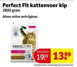 Aanbieding: kattenvoer kip
