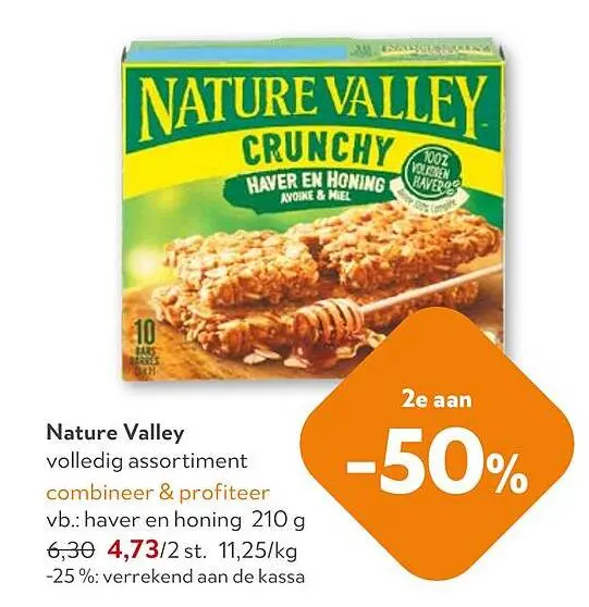 Promotie: Nature Valley haver en honing