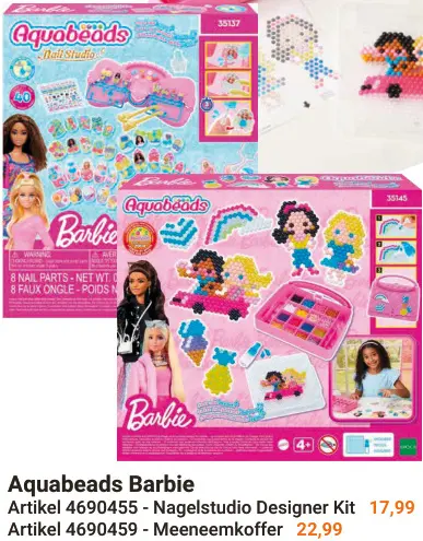 Aanbieding: Barbie Nagelstudio Designer Kit of Meeneemkoffer