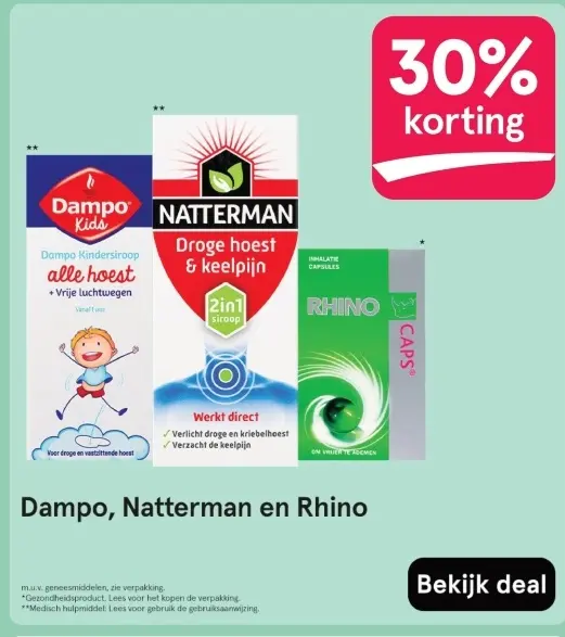 Aanbieding: Kindersiroop alle hoest + Vrije luchtwegen