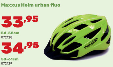 Aanbieding: Maxxus Helm urban fluo