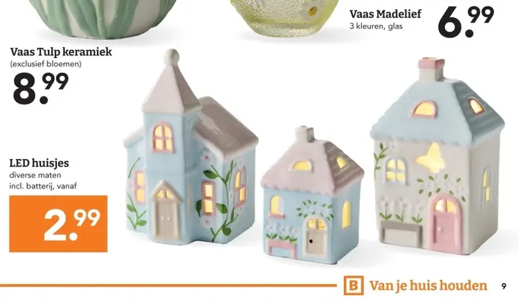 Aanbieding: LED huisjes