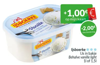 Promotie: IJs in bakje