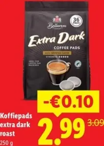 Aanbieding: Bellarom Koffiepads extra dark roast
