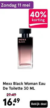 Aanbieding: Mexx Black Woman Eau De Toilette
