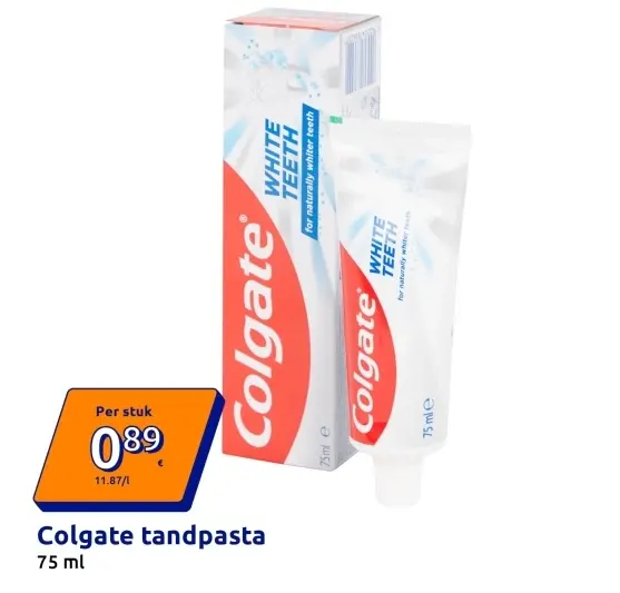 Promotie: Colgate tandpasta