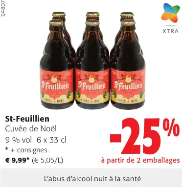 Offre: St-Feuillien Cuvée de Noël