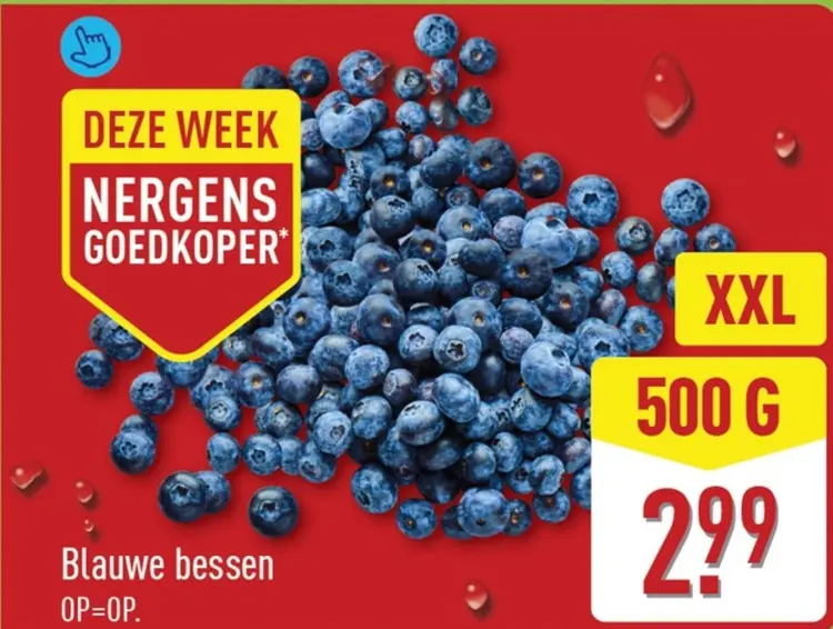 Aanbieding: Blauwe bessen