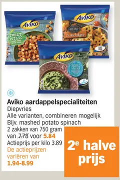 Offre: Aviko aardappelspecialiteiten