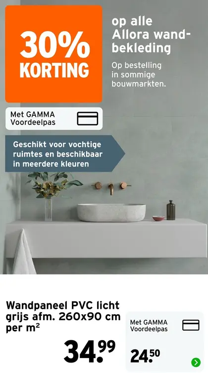 Aanbieding: Alle Allora wandbekleding