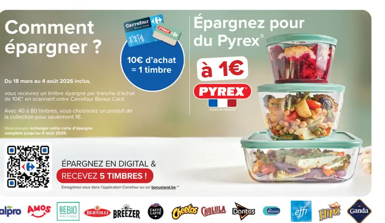 Offre: Pyrex