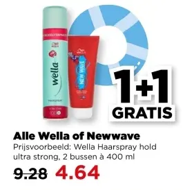 Aanbieding: Alle Wella of Newwave