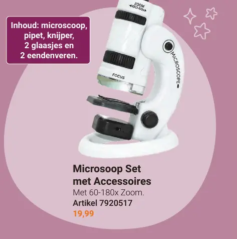 Aanbieding: Microsoop Set met Accessoires