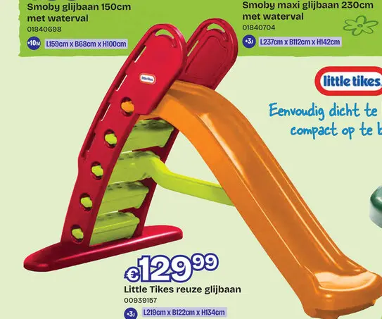 Aanbieding: Little Tikes reuze glijbaan