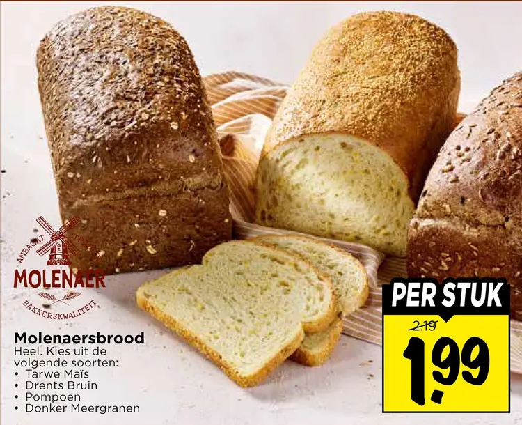 Aanbieding: Molenaer Molenaersbrood