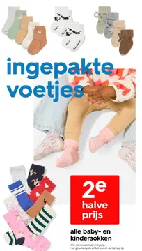Aanbieding: baby- en kindersokken