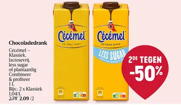 Aanbieding: Chocoladedrank