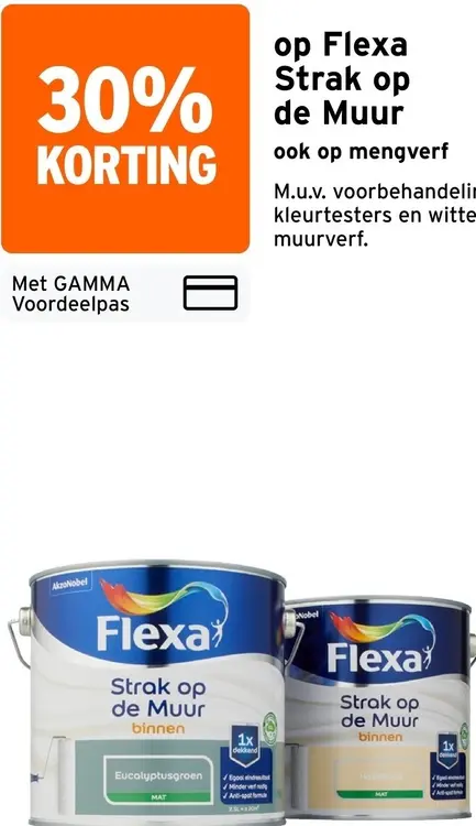 Aanbieding: Strak op de Muur