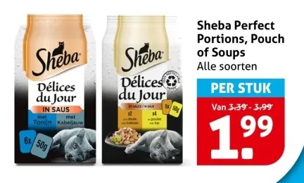 Aanbieding: Sheba Perfect Portions, Pouch of Soups