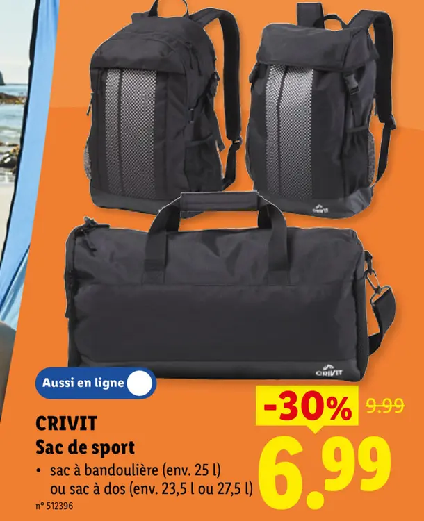 Offre: Sac de sport