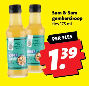 Aanbieding: Gembersiroop