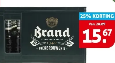 Aanbieding: Brand Bierbrouwerij