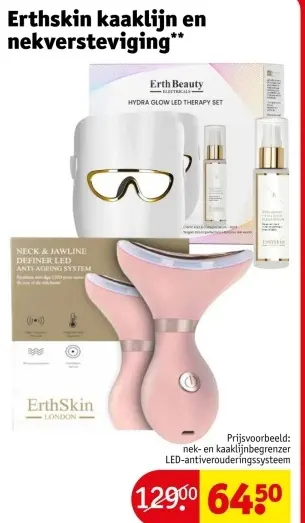 Aanbieding: Erthskin kaaklijn en nekversteviging