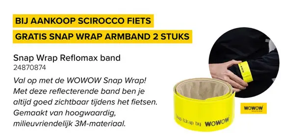 Promotie: Snap Wrap Reflomax band