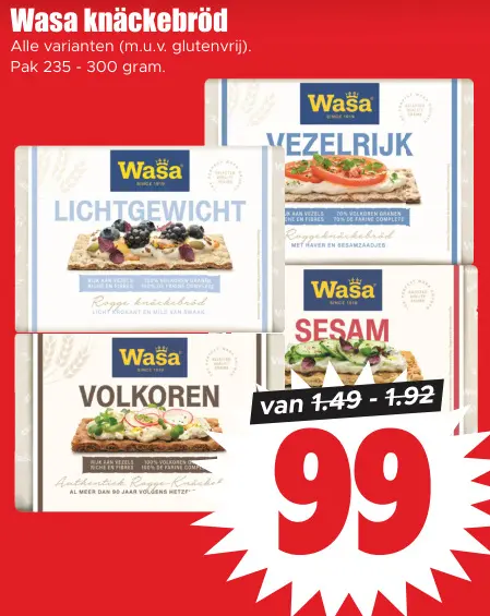 Aanbieding: knäckebröd