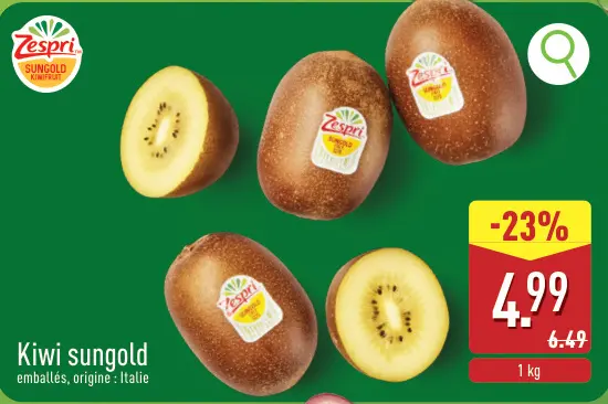 Offre: Kiwi sungold