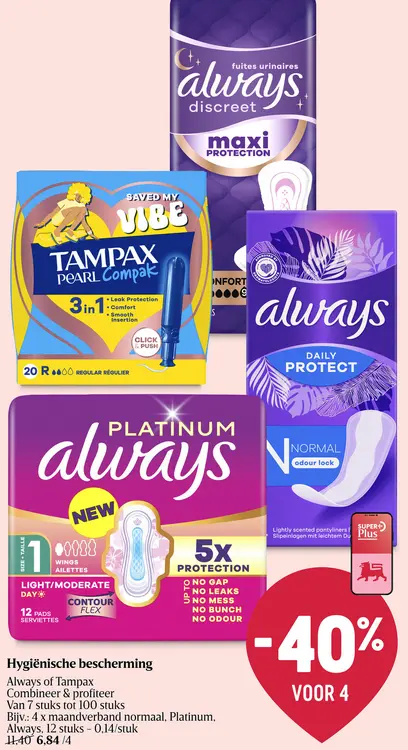 Offre: Hygiënische bescherming