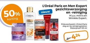 Aanbieding: L'Oréal Paris en Men Expert gezichtsverzorging en -reiniging